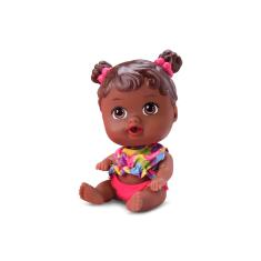 Boneca Divertoys Little Banheirinha Negra