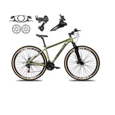 Bicicleta Aro 29 Absolute Nero 5 24v Câmbios Shimano Tz Freio Hidráulico(óleo)Suspensão Pneu Faixa-Unissex