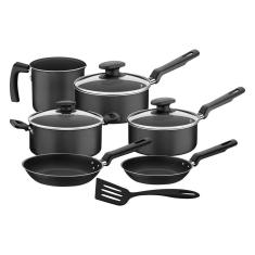 Conjunto De Panelas 7 Peças Tramontina Loreto Em Alumínio Grafite
