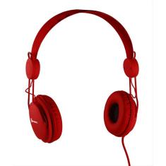 Headphone Goldentec GT Soul Colors Vermelho