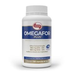 Ômega 3 Omegafor Plus 1000Mg 120 Cápsulas Vitafor