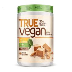 True Source True Vegan Proteína Vegetal - 418G Doce De Leite