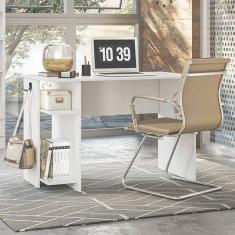 Mesa p/ Escritório 3875 Qmovi Branco