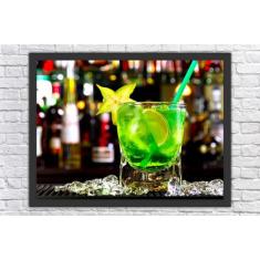 Quadro Decorativo Drinks Bebidas Bar Gourmet Restaurantes Decorações C