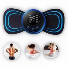 Mini Massageador Elétrico Portátil Cervical EMS Alivia Dores Corpo - P