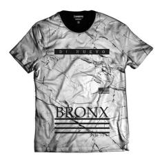 Camisa New York Bronx Branca Di Nuevo, Preto, M