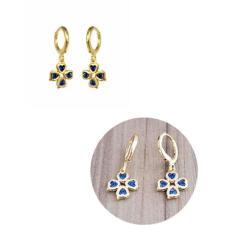 Brinco Argolinha Infantil Folheado Ouro 18k Antialérgico - MIXFOLHEADO