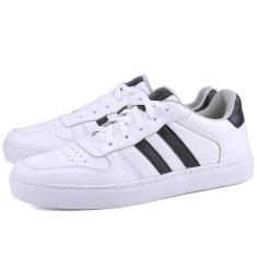 Tênis Casual em Couro Masculino Mr. Gutt Branco-Feminino