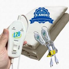 Lençol Térmico Casal Queen LZB Com 2 Controles 2 Temperaturas - LZB Co
