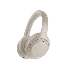 Headphone Sony WH-1000XM4 Prata sem fio Bluetooth e com Noise Cancelling (cancelamento de Ruído) | WH-1000XM4SMUC