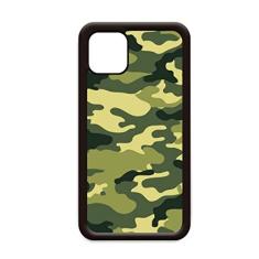 Camuflagem Line Art Grain Illustration Pattern para iPhone 12 Pro Max Capa para Apple Mini Mobile Case