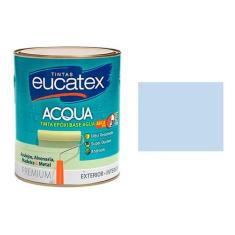 Tinta Eucatex Epoxi Base D'agua Azul Bebe 900ml Premium