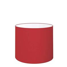 Cúpula Abajur Cilíndrica Cp-7008 Ø20x25cm Bordô
