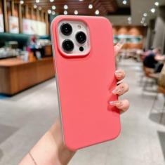 Capa protetora de lente para iPhone 15 Plus 13 12 14 Pro Max para Samsung S23 Capa ultra magnética de carregamento sem fio TPU, rosa 1, para iPhone 13Pro Max