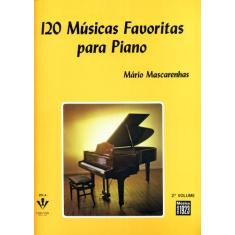 Livro - 120 Músicas Favoritas Para Piano - 2º Volume