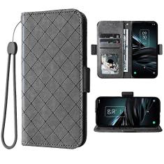 ELISORLI Compatível com Alcatel TCL 4X 5G (T601DL)/ TCL 20 A 5G (T768S) Capa carteira com alça de pulso e suporte de couro flip para cartão acessórios de celular capa de telefone para TCL 20A 5G