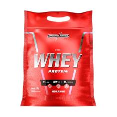 Integralmédica - Nutri Whey Protein Morango - Suplemento Alimentar Hipercalórico, Ganho Muscular e Recuperação Pós-Treino - Fonte de Proteínas e Carboidratos - Pouch 1,8kg - Super Mass Gainer