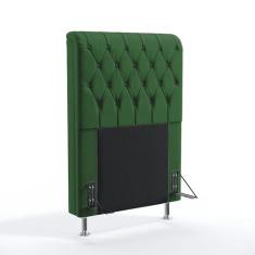 Kit Cabeceira Bellatrix 90 para Cama de Solteiro e Calçadeira Sagitari