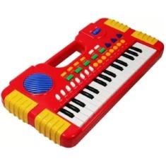 Teclado Musical Infantil Piano Com 32 Teclas . - DM TOYS