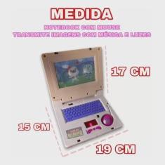 Laptop Notebook Infantil De Brinquedo + Mouse - Toy king