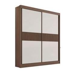 Guarda Roupas Santorini Ripado 2Pts 100% MDF DDoro Móveis - D'DORO