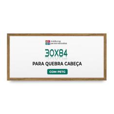 Moldura 84x30 cm Quebra Cabeça Grow Puzzle 750 Peças com Proteção Petg (Cru)