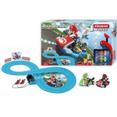 Autorama Pista Eletrica Mario Kart Vs Yoshi Carrera 2,4mt