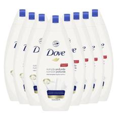Kit 8 Sabonetes Líquido Dove Nutrição Profunda 250ml