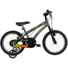 BICICLETA ATHOR ARO 16 BABY BOY MASCULINA GRAFITE