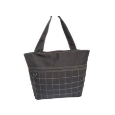 Bolsa Casual Ombro Bambuzal Oxford Feminina, Preto