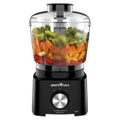 Processador de Alimentos Britânia BMP900 Turbo Com Jarra 500ml e 250W Preto