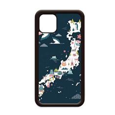 Mapa local tradicional japonês especial para iPhone 11 Pro Max capa para celular Apple