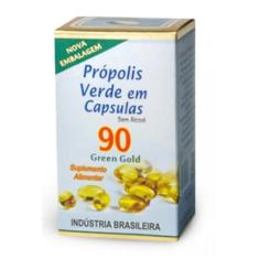 EXTRATO DE PROPOLIS VERDE 90 CAPSULAS -  APIS BRASIL 