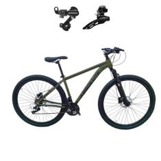Bicicleta Absolute Nero 5 Aro 29 21 Velocidades Câmbios Shimano, Verde