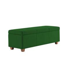 Recamier Bau Dubai 1,20m Suede Verde - Inova Decorações