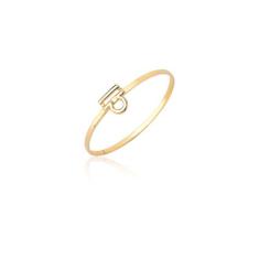 Anel De Signo Libra Zodíaco Ouro Puro 18k As524 - MAEHLER JOIAS, 12, D