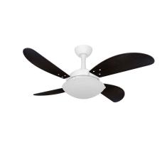 Ventilador Teto Econômico Sala 4 Pás Tabaco Ventax 220V