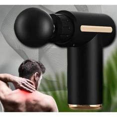 Massageador percussão, relaxamento corporal, LED, 4 cabeças - Home Goo