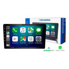 Multimídia Carplay Android Auto MP5 Slim 9 polegadas USB/Rádio/Bluetoo