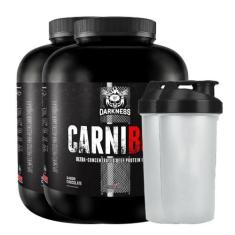 Combo 2X Suplemento Em Po Carnibol 1,8Kg Chocolate 2X - Integralmedica