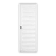 Porta de Aço Laminada 215x65cm Minas Sul Mgm Abertura Esquerda