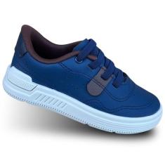 Tênis Casual Infantil Masculino Sem Cadarço Sapatenis de Criança kidy 