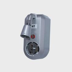 Ducha 6 Temperaturas Prata s/ Desviador 220v 8.800W Cod. 2276 - kdt