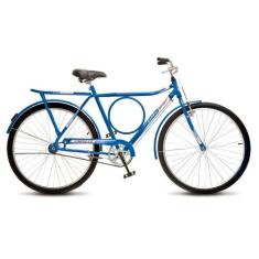 Bicicleta Colli Barra Sport Aro 26 em Ferro Com Bagageiro e Capa Corre