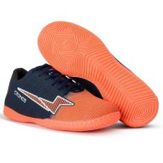 Tenis Futsal Cronos Quadra lisa Masculino Feminino Sola Costurada-Unissex