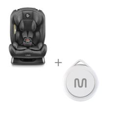Kit Cadeirinha infantil para carro Litet Mass 0-36kg + Rastreador MTag BB4564K