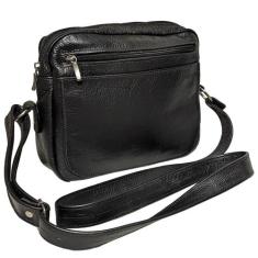 Bolsa Crossbody Retangular Em Couro Trasnversal Alça Ajustavel Ombro N