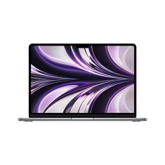 Apple notebook MacBook Air de 13 polegadas: Chip M2 da Apple com CPU de oito núcleos e GPU de dez núcleos, de 512 GB SSD - Cinza espacial