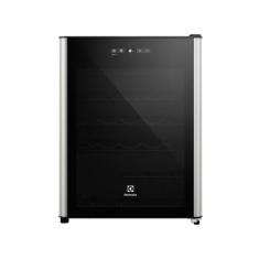 Adega Electrolux 24 Garrafas com Compressor - Preta 1 Porta WSF24, Pre