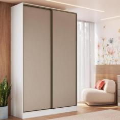Guarda Roupa Modulado 2 Portas de Correr 2 Gavetas Requinte 100% MDF -